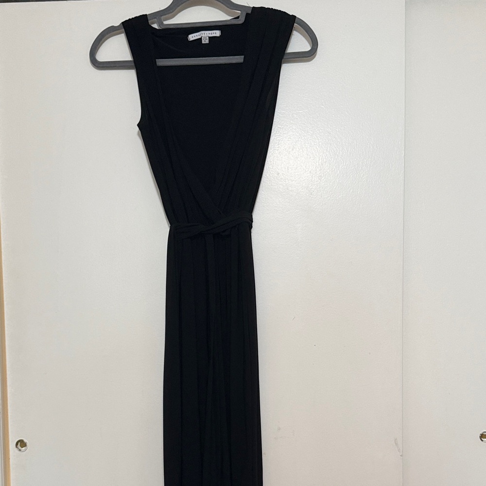 Annalee + Hope Black Sleeveless Jumpsuit